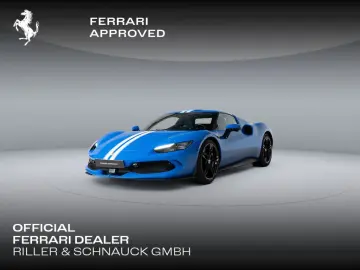 FERRARI 296 GTB  BLU FERRARI FP1xAZZURRO SANTORINI