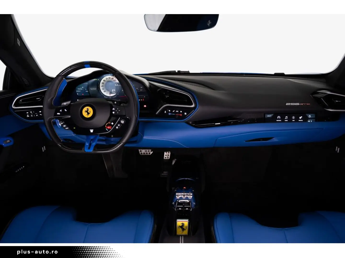 FERRARI 296 GTB  BLU FERRARI FP1xAZZURRO SANTORINI