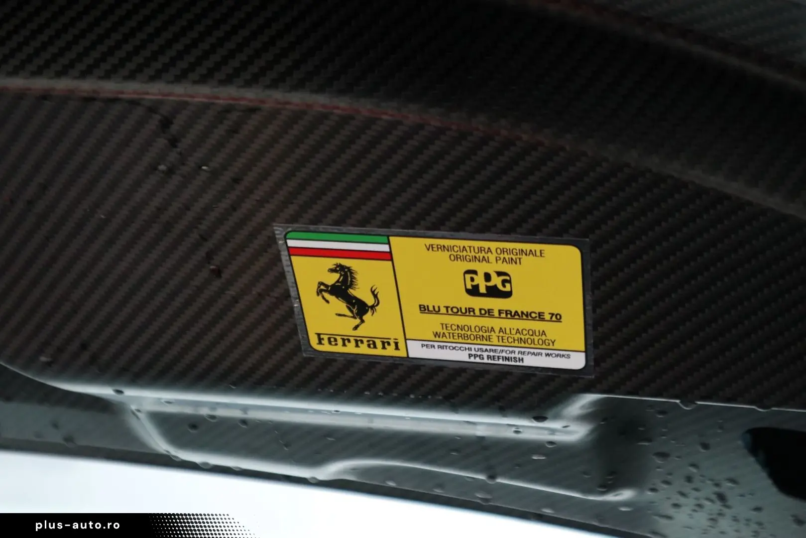 FERRARI SF90 Stradale 4.0 V8   Blu Tour de France  Carbo
