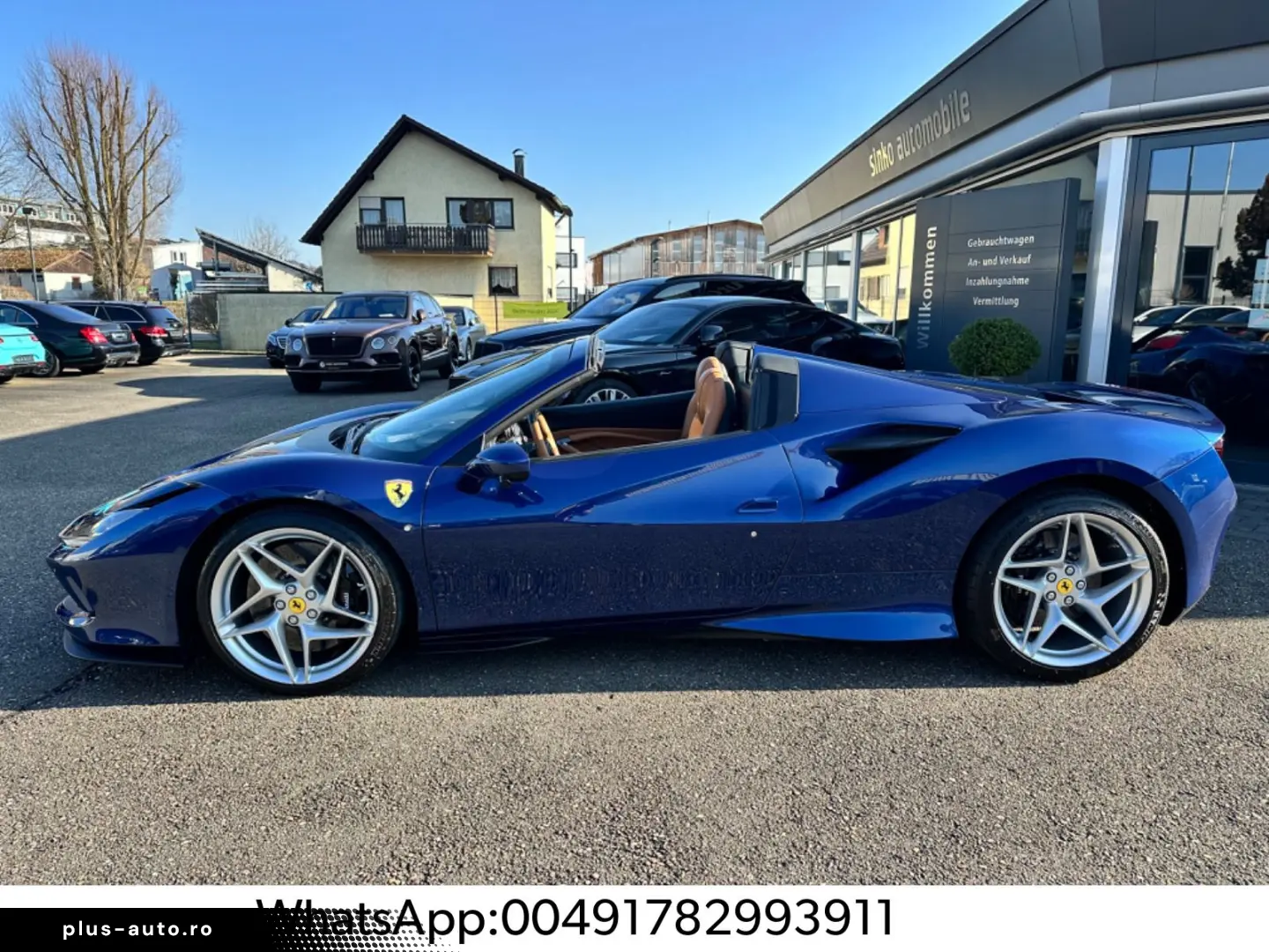 FERRARI F8 Spider Carbon ADAS JBL Lift Diamond Stiching