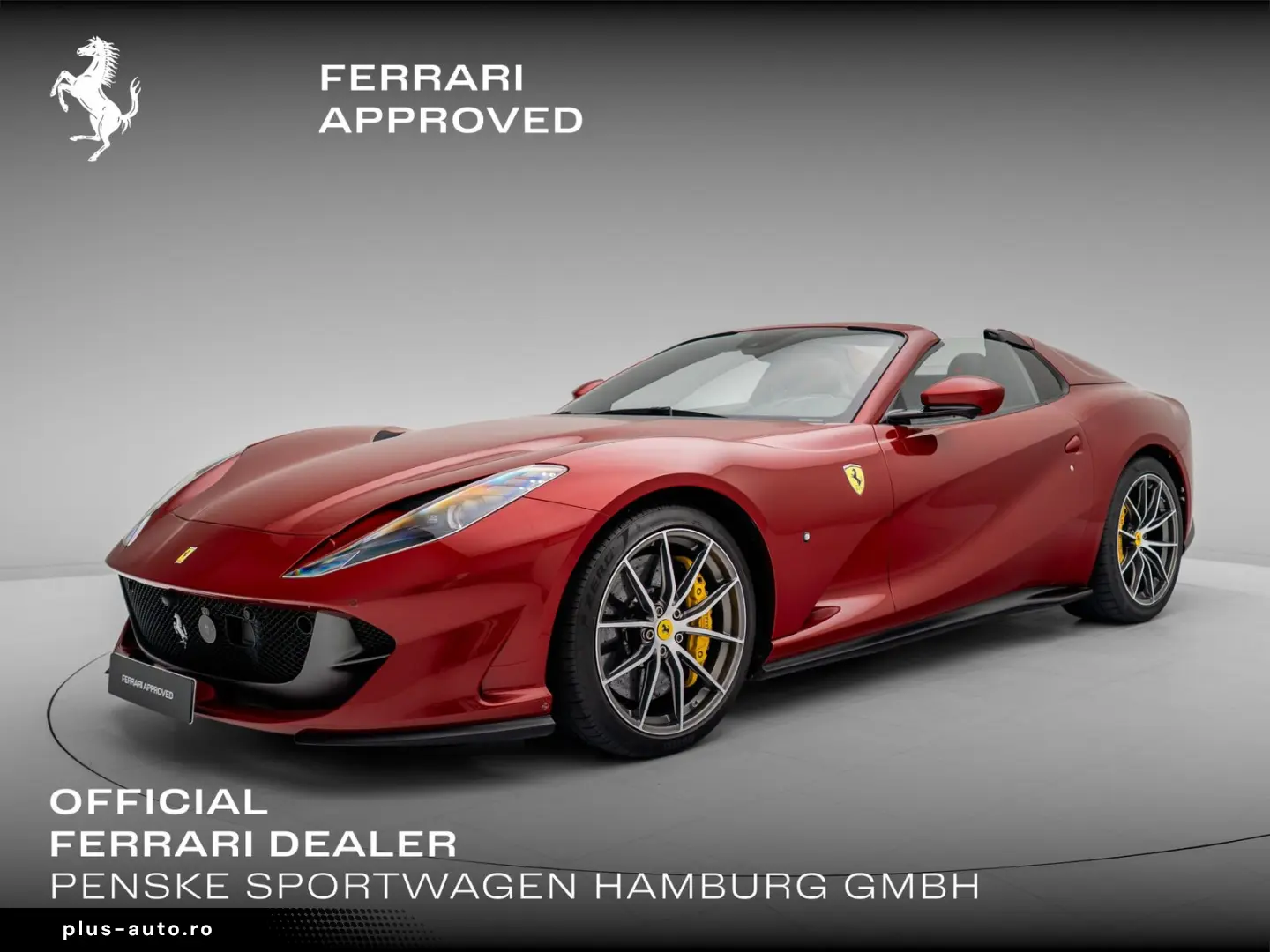 FERRARI 812 GTS - ROSSO FIORANO - FERRARI HAMBURG