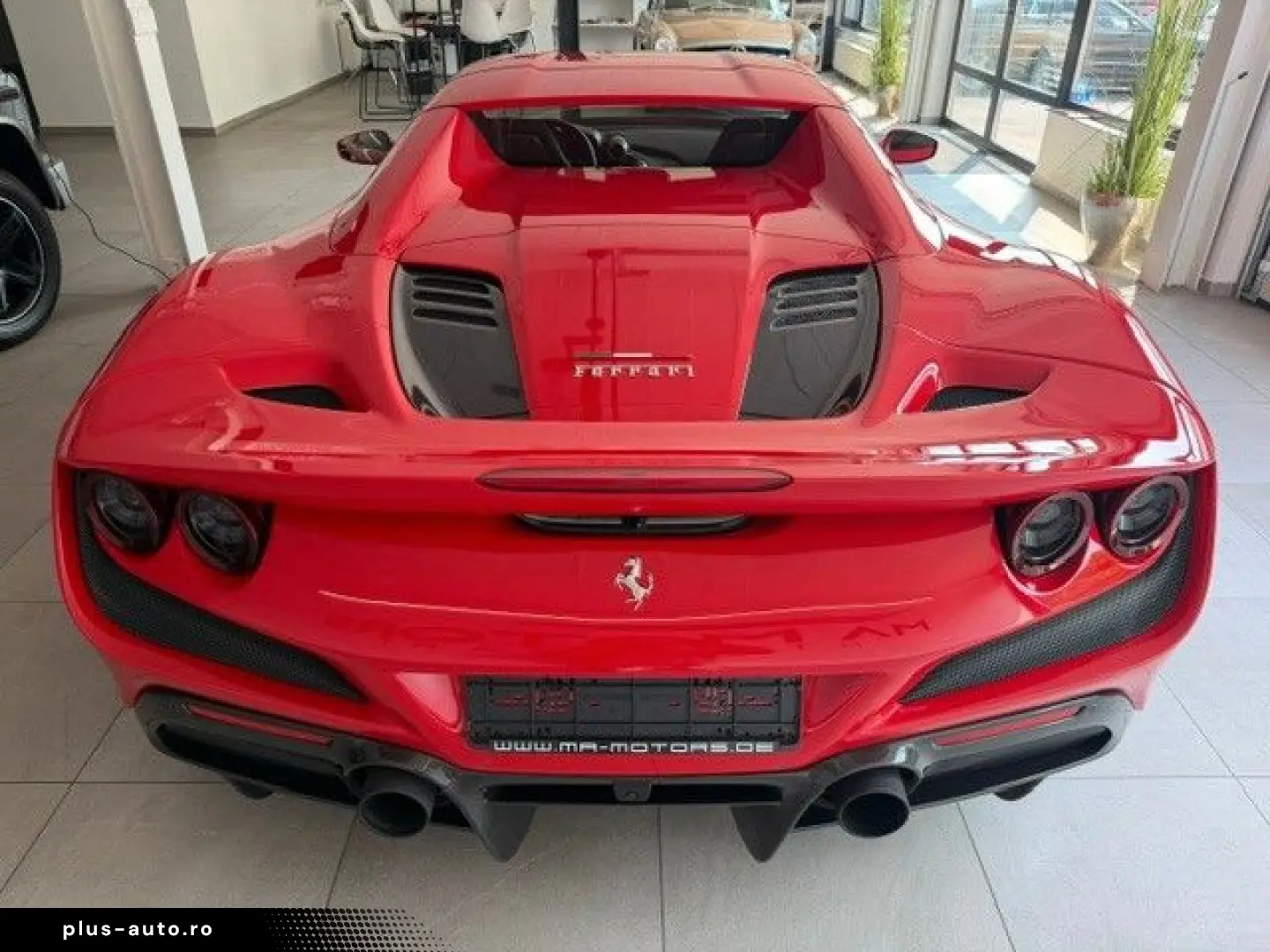 FERRARI F8 SPIDER CARBON NOVITEC PPF LIFT MAINTENANCE