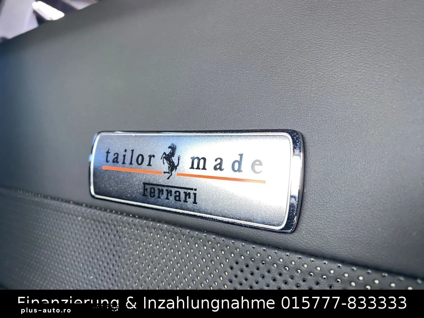 FERRARI F8 Tributo Tailor Made Garantie Capristo