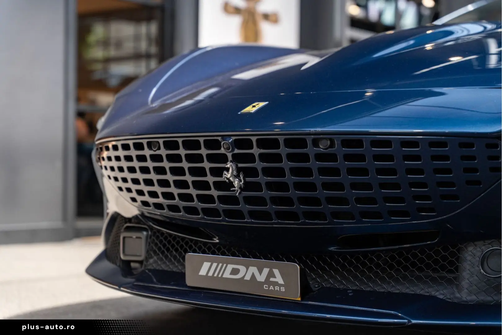 FERRARI Roma Spider Full Carbon Blu Sera JBL Alcantara 3
