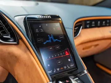 FERRARI Roma Spider Full Carbon Blu Sera JBL Alcantara 3