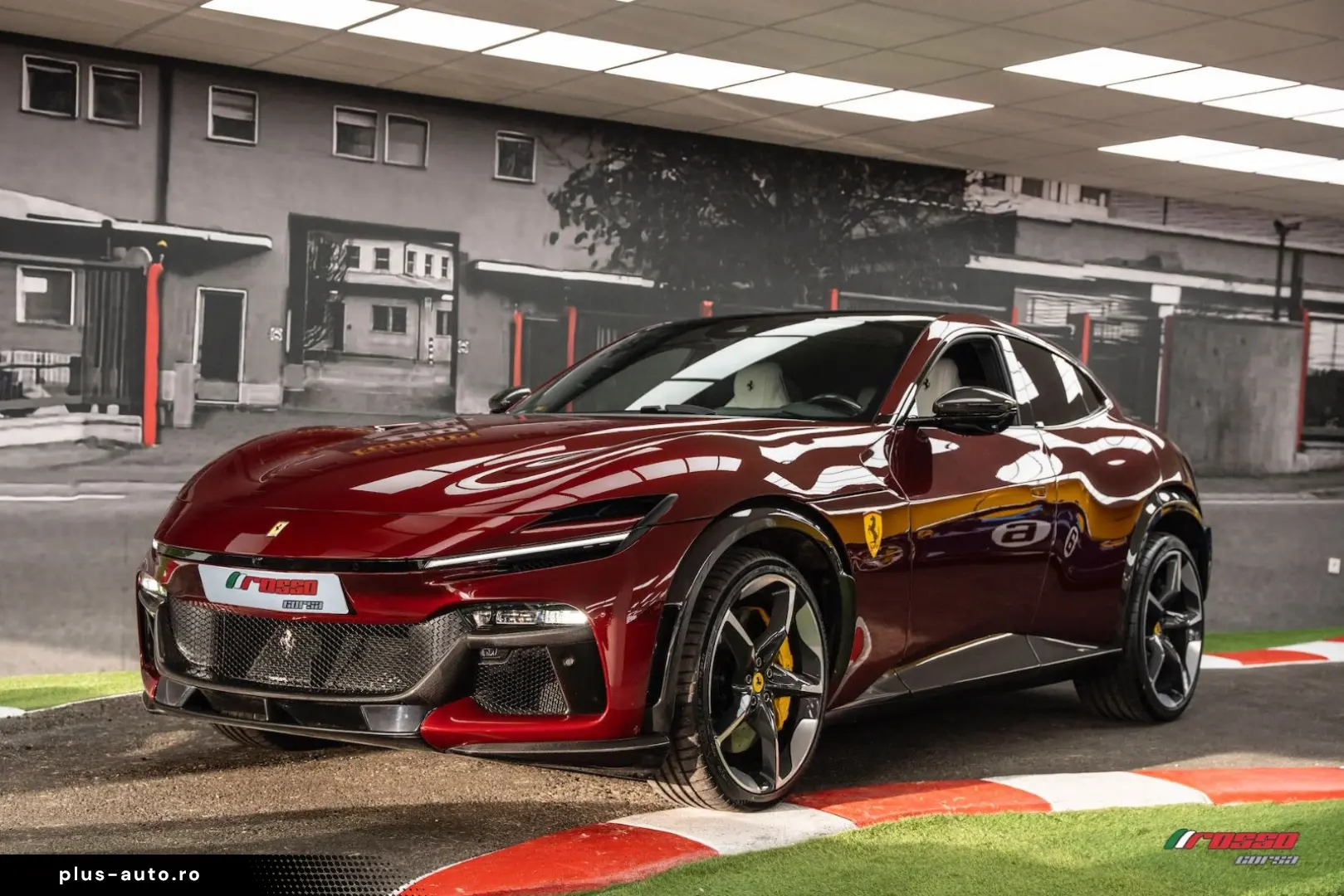 FERRARI Purosangue  ROSSO RUBINO METALLIZZATO FINISH
