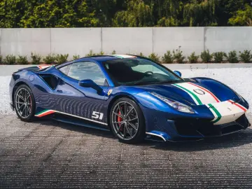 FERRARI 488 Pista Piloti   Tailor Made Blu TourDeFrance
