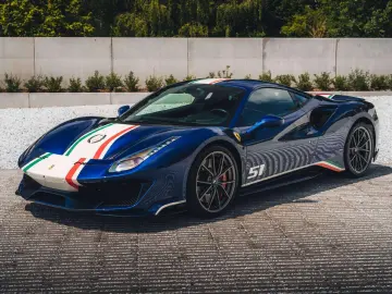 FERRARI 488 Pista Piloti   Tailor Made Blu TourDeFrance
