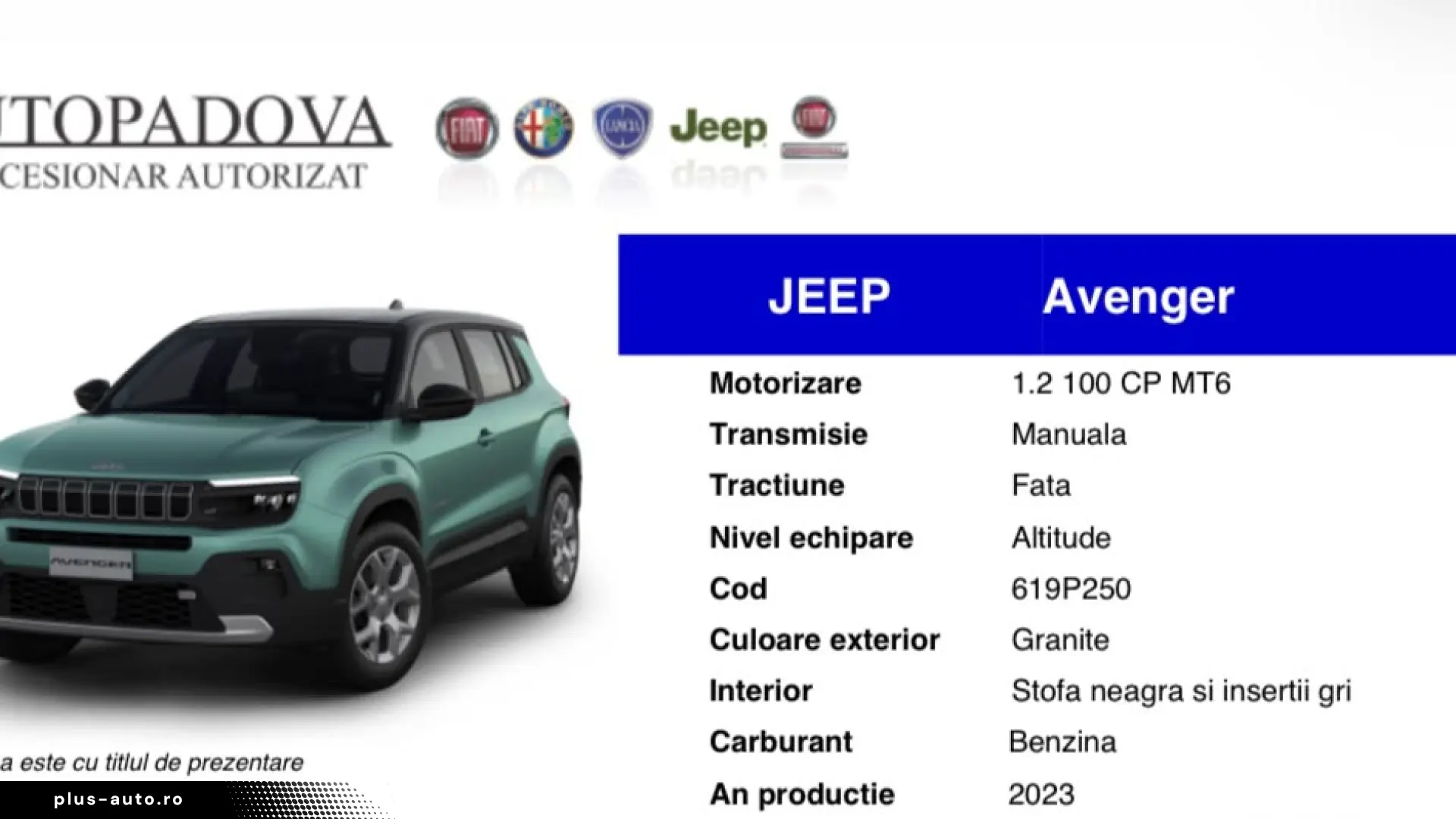 Jeep Avenger - Altitude