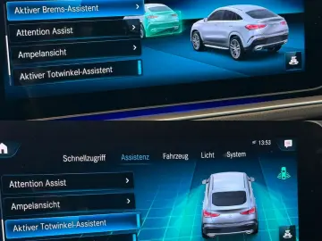 MERCEDES-BENZ GLE 400d COUPE 4M.  AMG NIGHT ACC PANO HUD 360