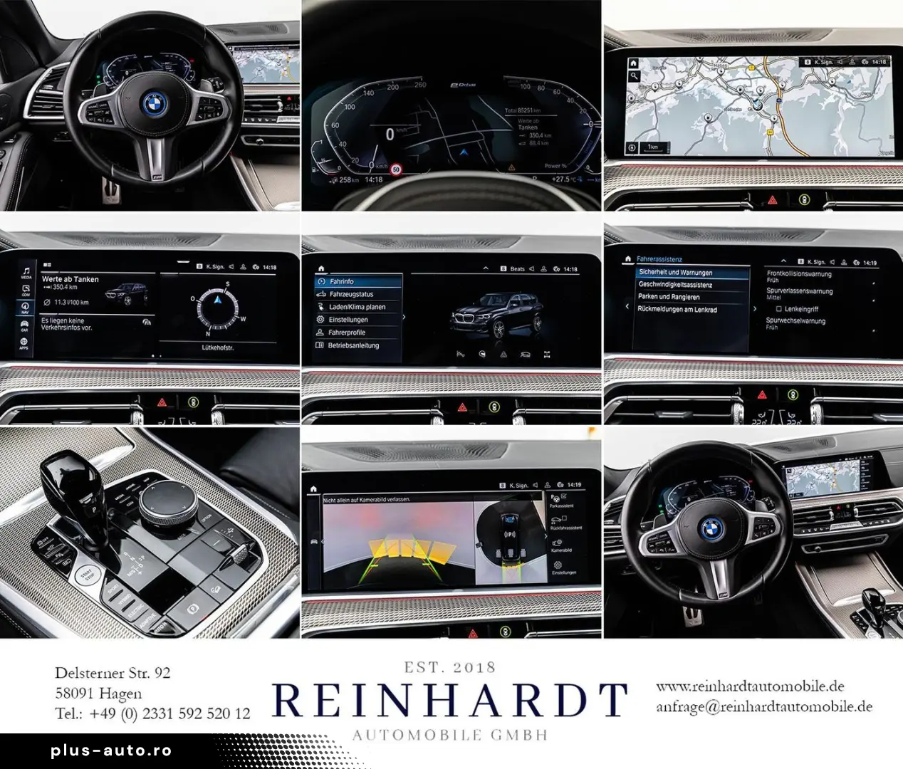BMW X5 45e M SPORT SHADOW LASER ACC HuD PANO BELÜFT.