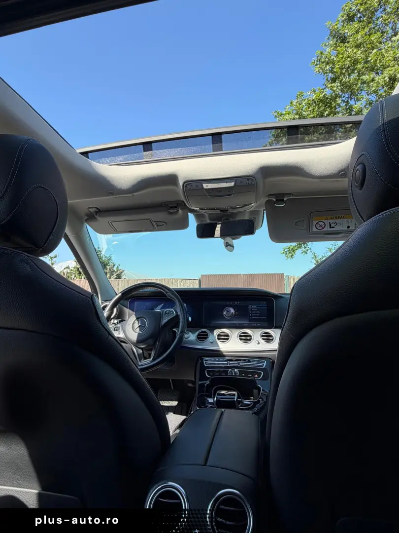 Mercedes E 220d – Panoramic   Burmester   Distronic Plus