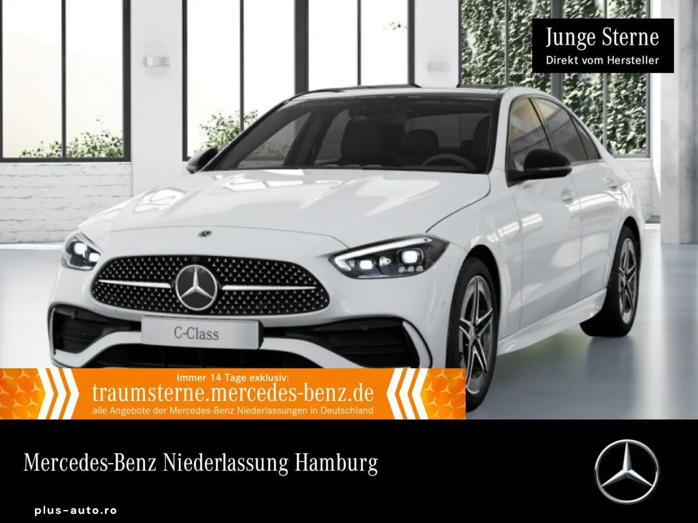 MERCEDES-BENZ C 300 4M AMG Night DigiLig Pano Distr 360
