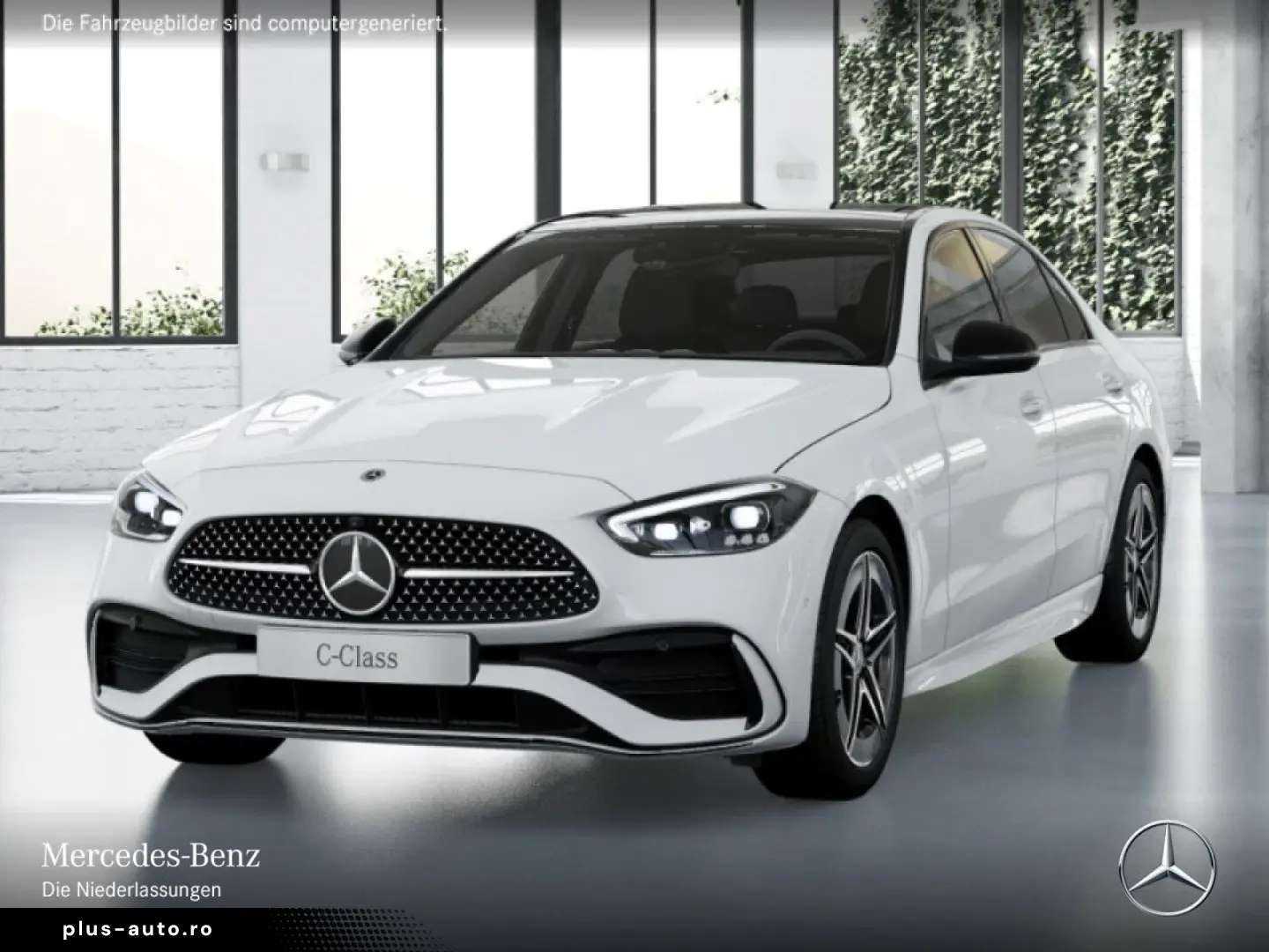 MERCEDES-BENZ C 300 4M AMG Night DigiLig Pano Distr 360