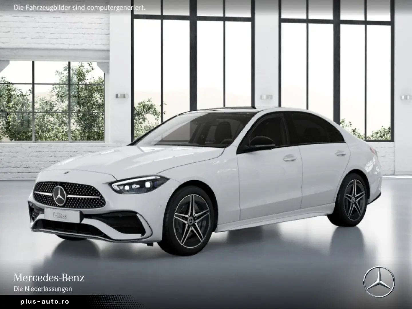 MERCEDES-BENZ C 300 4M AMG Night DigiLig Pano Distr 360