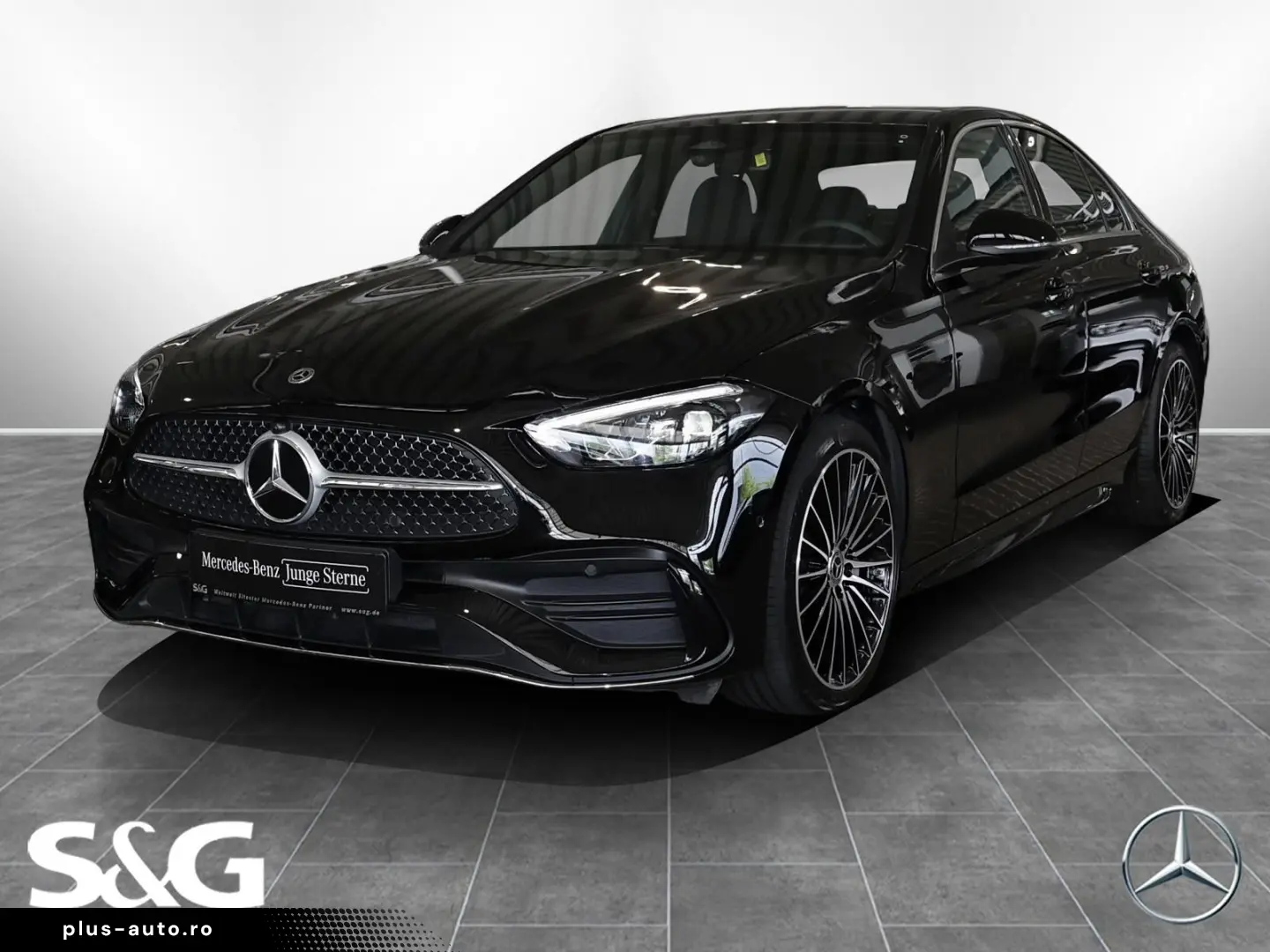 MERCEDES-BENZ C 200 4M AMG 19  TOTWINKEL DISTRO LED KAMERA