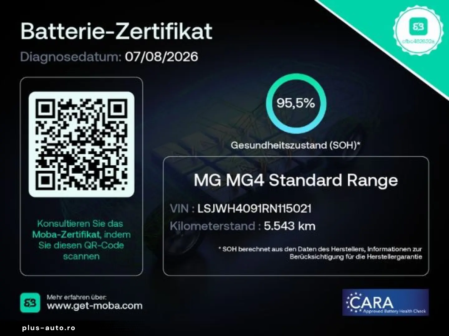 MG MG4 4 EV Standard  ACC PDC LED CarPlay Klima