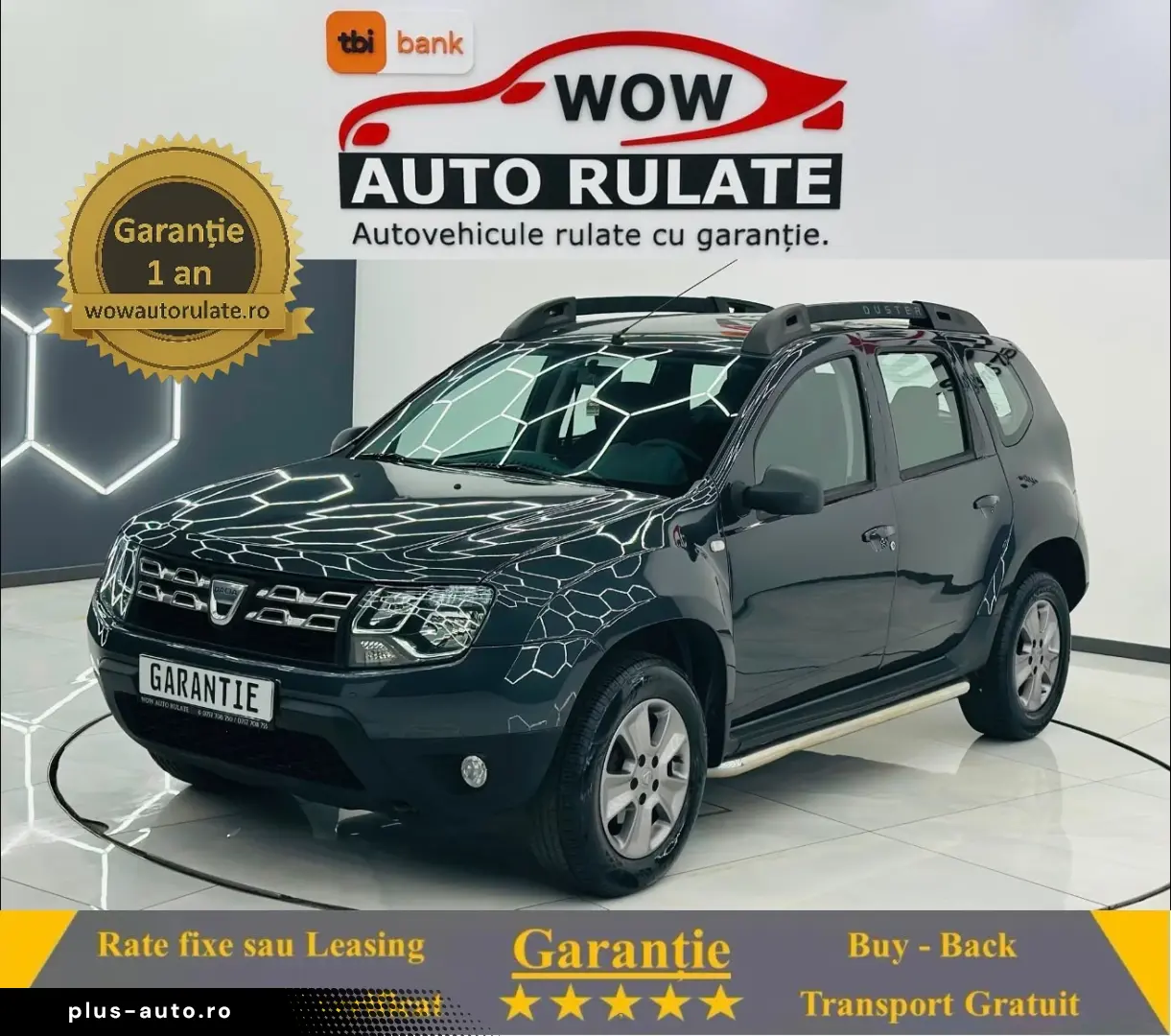 DACIA DUSTER 2015 1.5D E5 Garantie 12 Luni Rate Avans 0 Doar