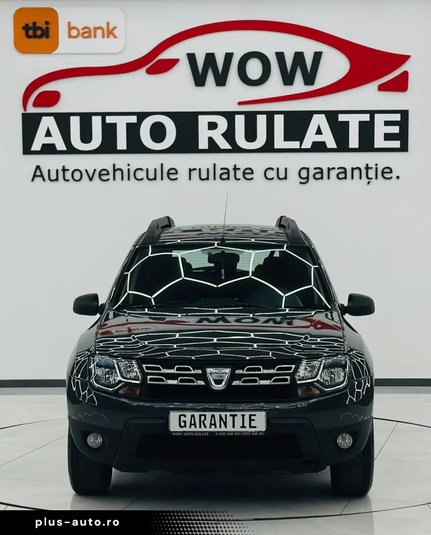 DACIA DUSTER 2015 1.5D E5 Garantie 12 Luni Rate Avans 0 Doar