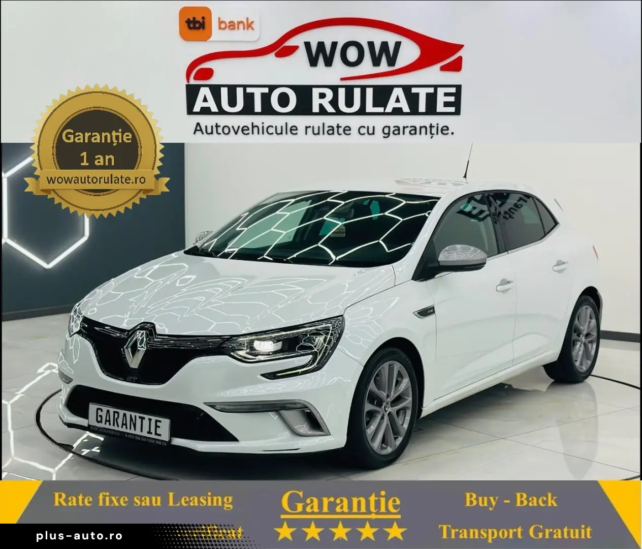 RENAULT MEGANE 2019 1.5D E6 Garantie 12 Luni Rate Avans 0 Do