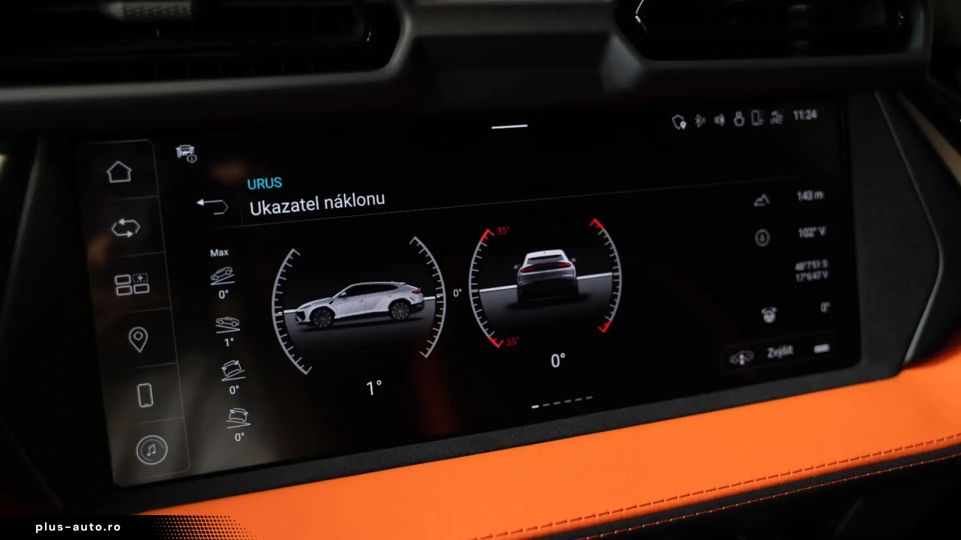 Lamborghini Urus 4.0 V8 PHEV SE   Arancio Borealls   B&O 3D