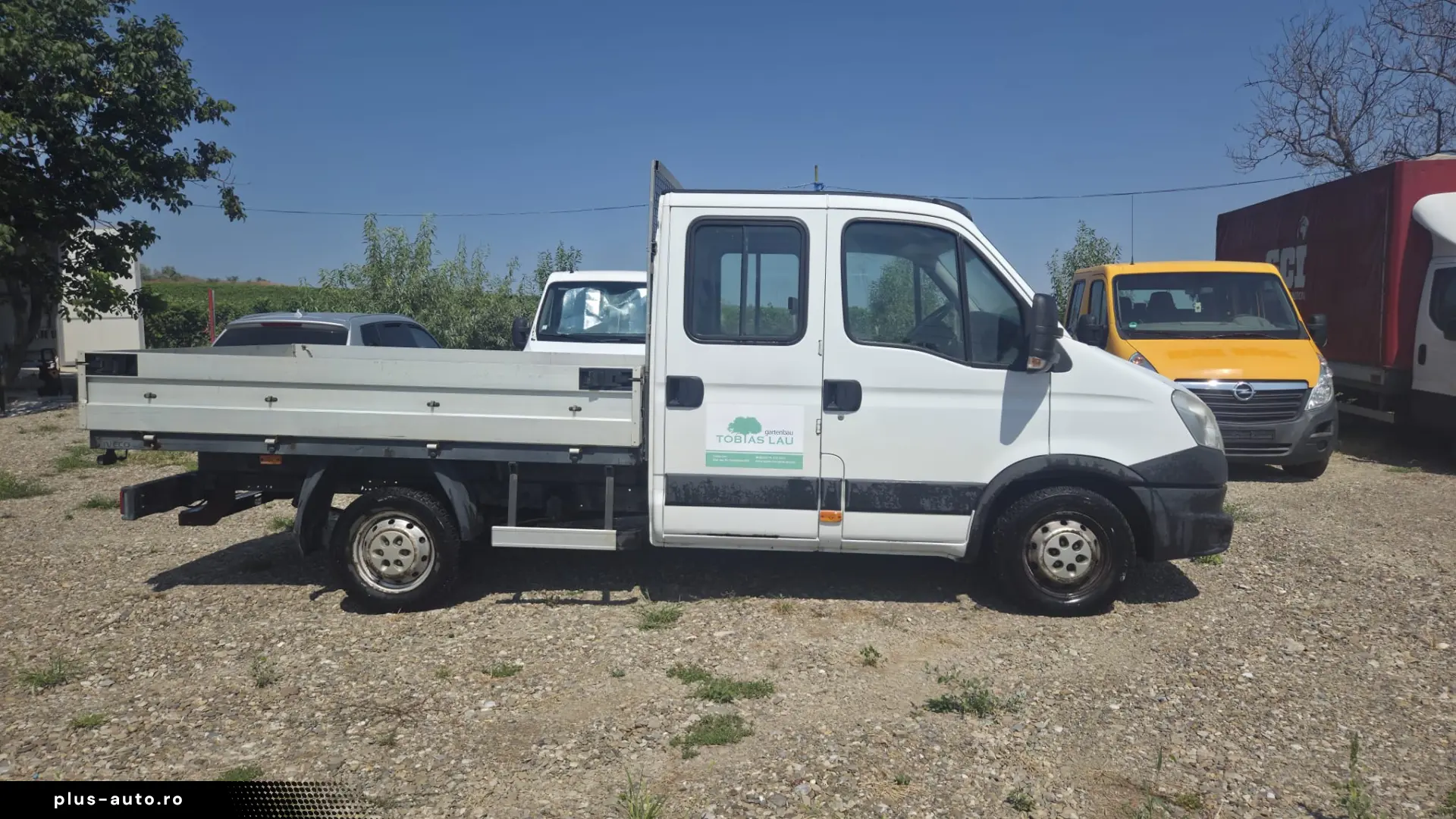 Iveco Daily 35S13  7 locuri  platforma cu obloane   AC