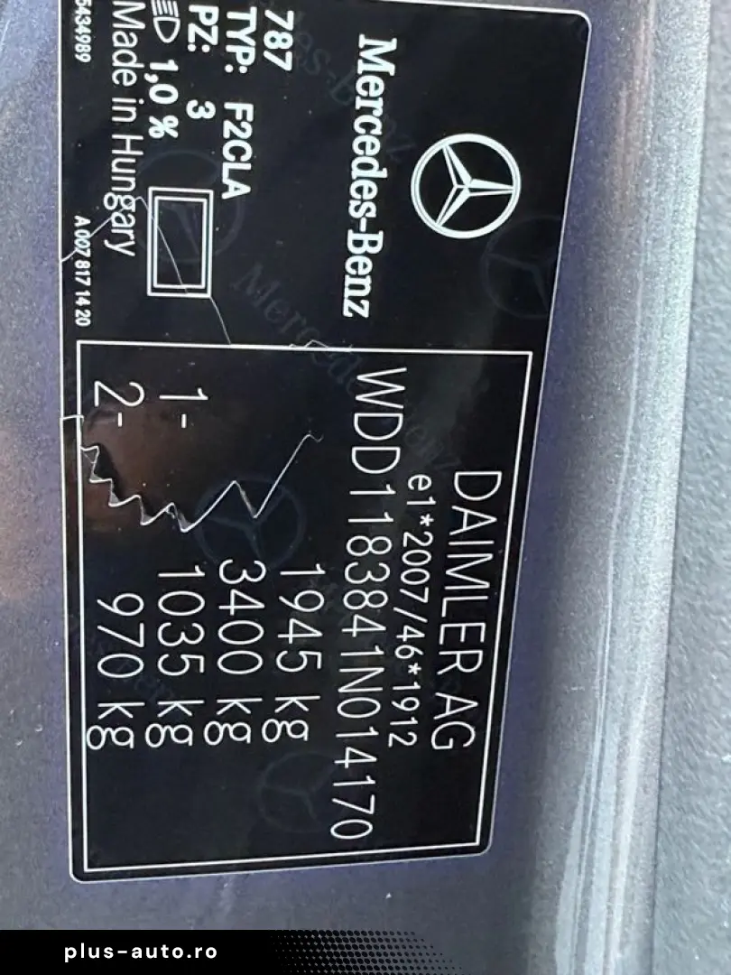 Mercedes-Benz Cla-180