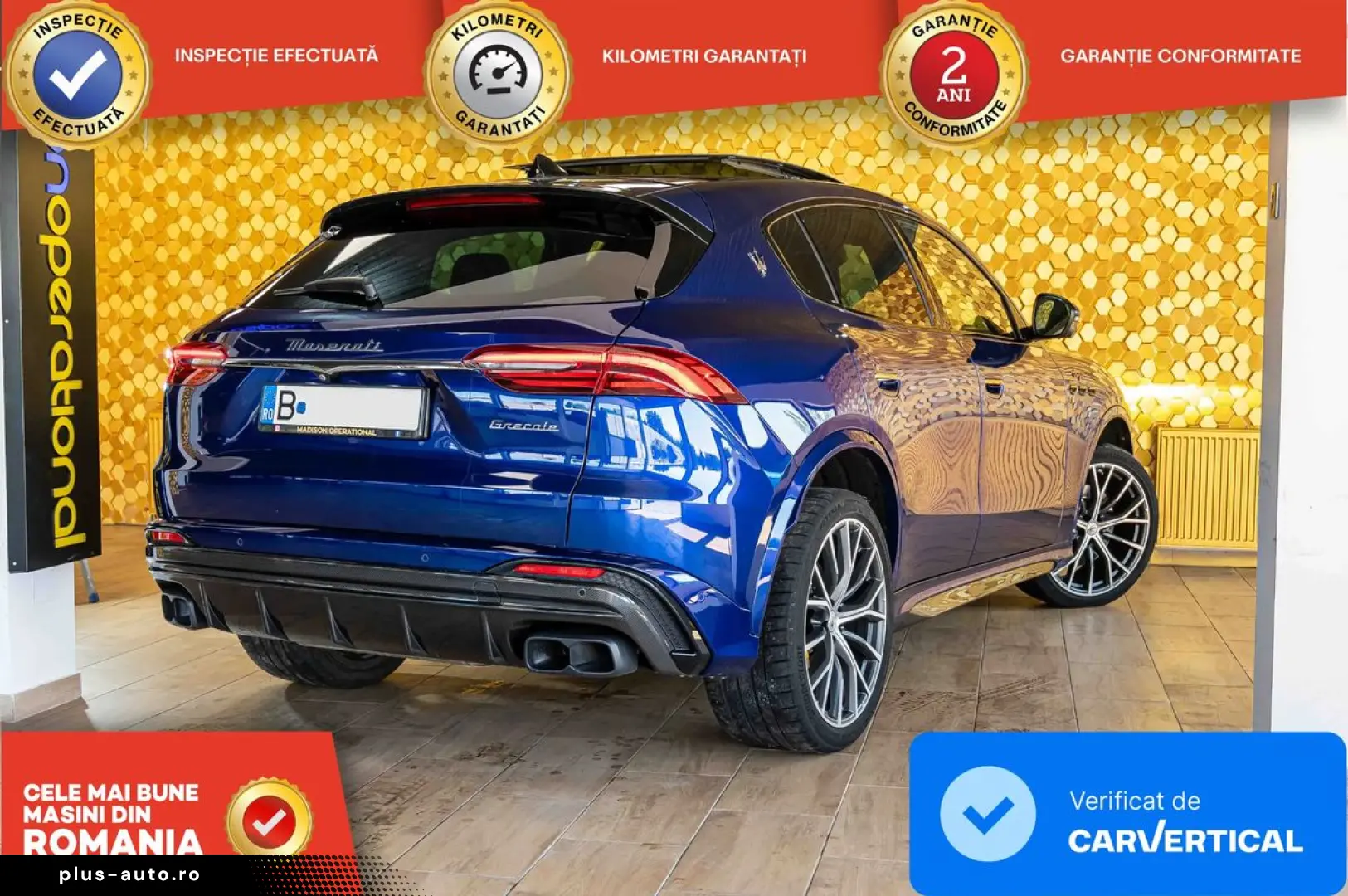 Maserati Grecale Trofeo  2022  530 CP  3.0L benzină