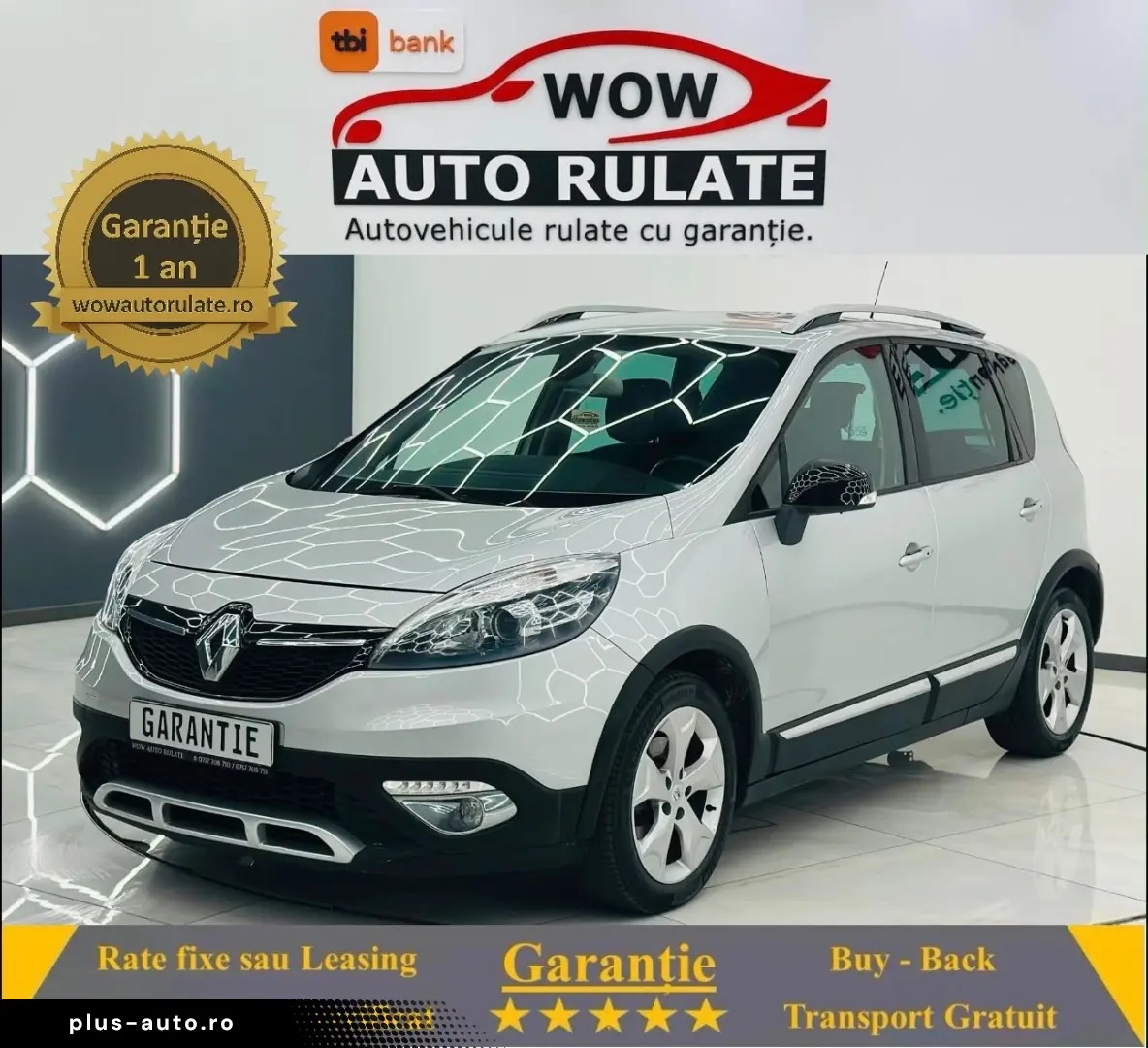RENAULT SCENIC 2014 1.5D E5 Garantie 12 Luni Rate Avans 0 Do