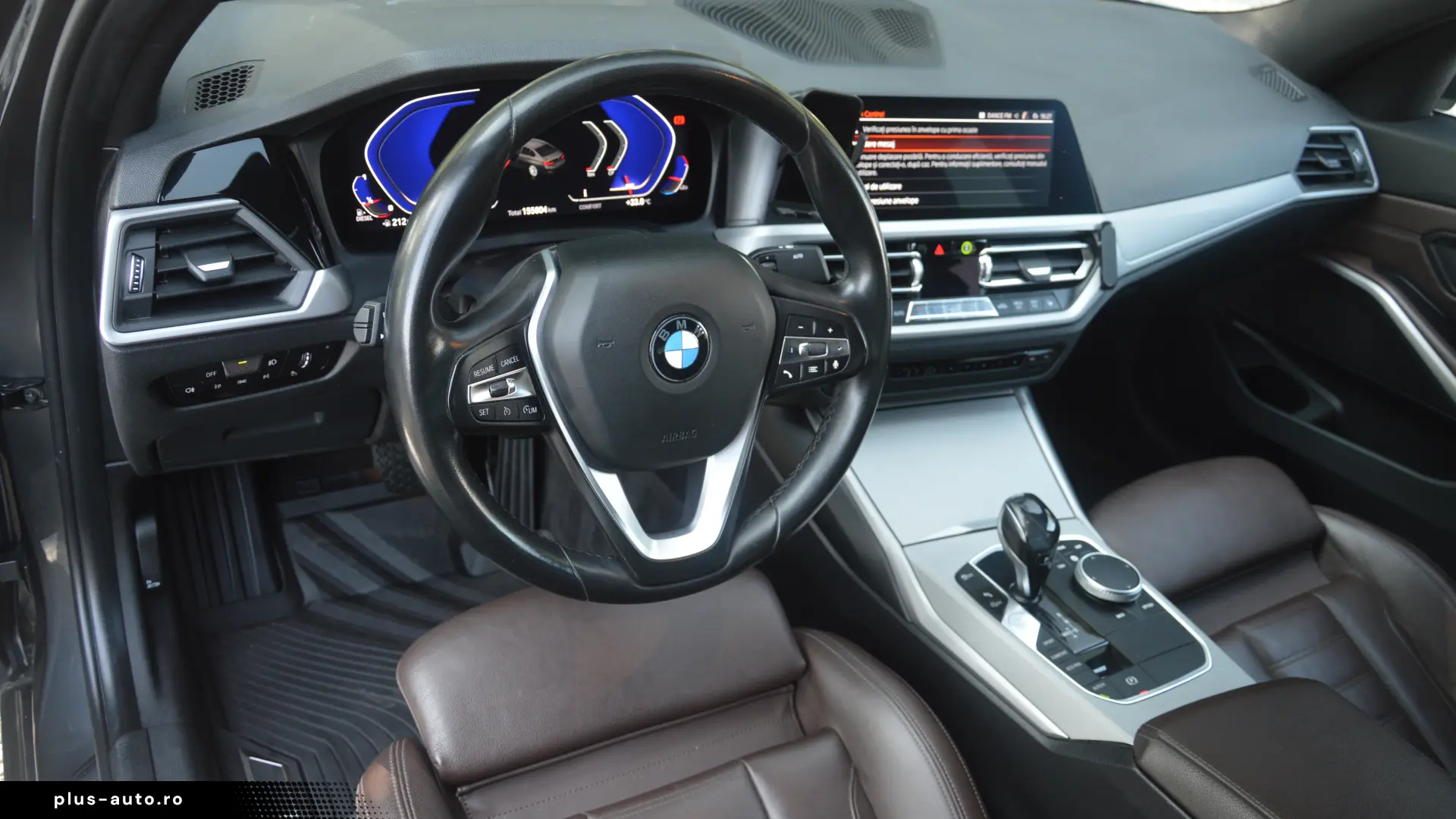 Bmw 318d   An 2020   Scaune incalzite   Interior piele