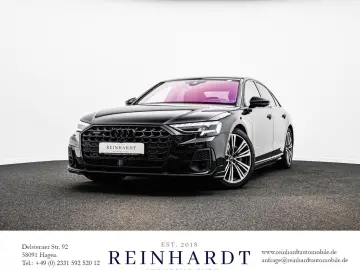 AUDI A8 55TFSi S LINE BLACK MATRIX ACC HuD PANO 360