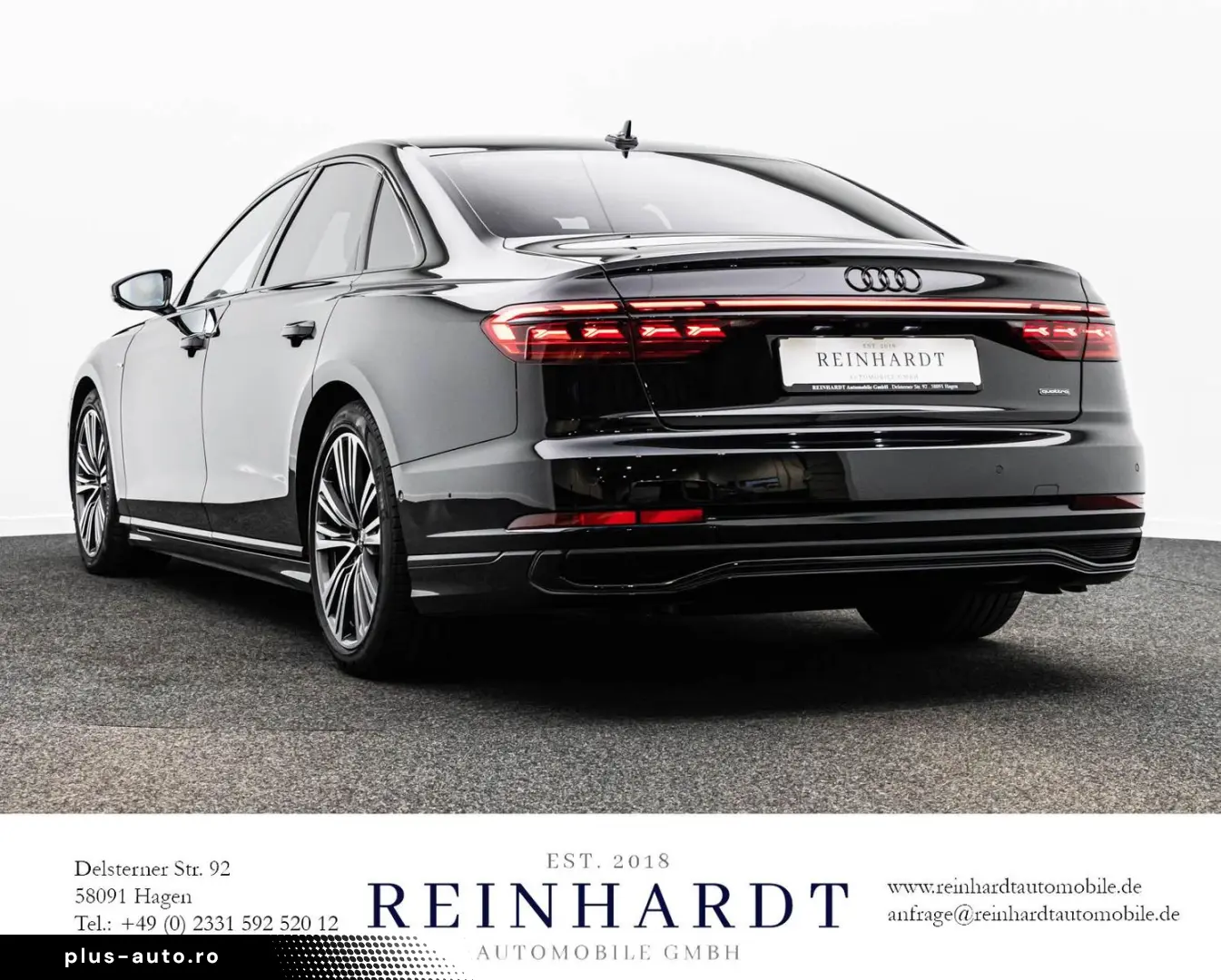 AUDI A8 55TFSi S LINE BLACK MATRIX ACC HuD PANO 360