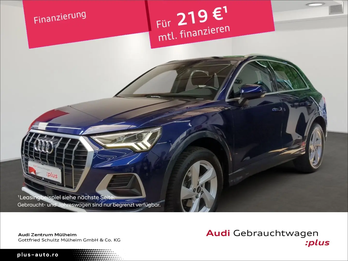 AUDI Q3 35 TFSI Navi LED virtual APS Plus