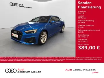 AUDI A5 Sportback 45 TFSI quattro S line HuD Pano AHK