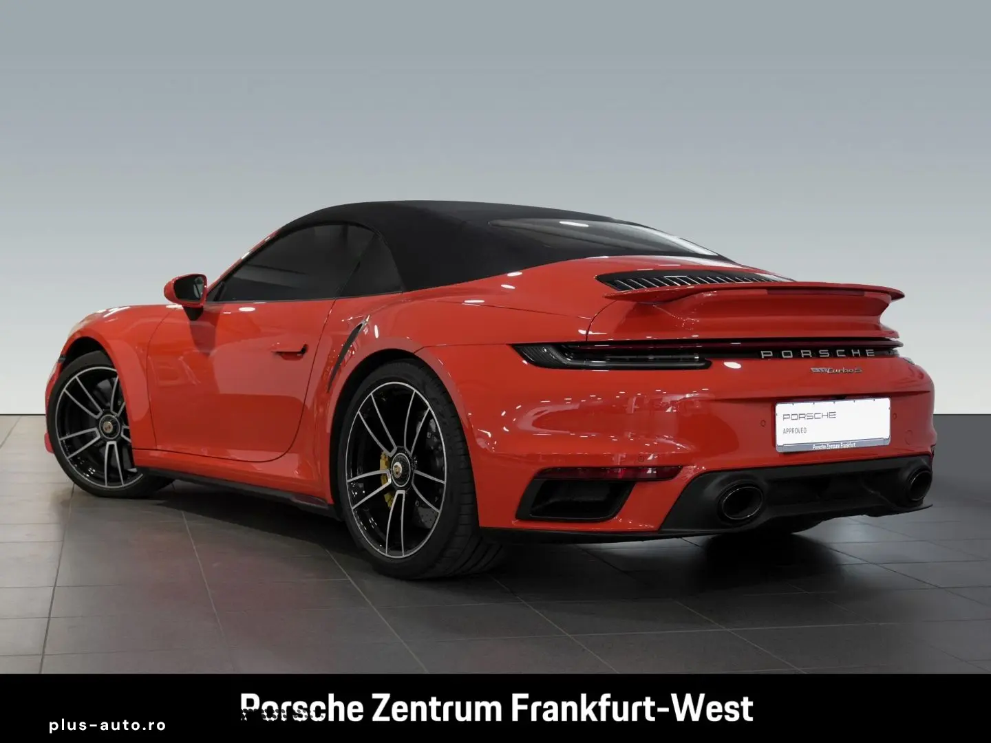PORSCHE 992 911 Turbo S Cabriolet Sportabgasanlage BOSE