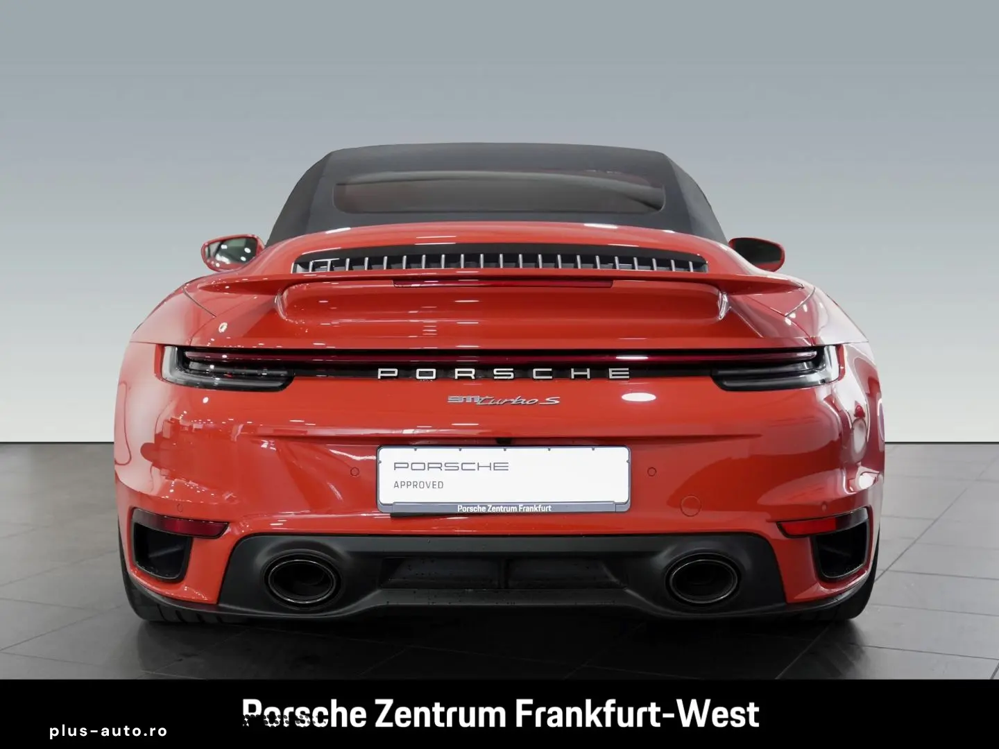 PORSCHE 992 911 Turbo S Cabriolet Sportabgasanlage BOSE