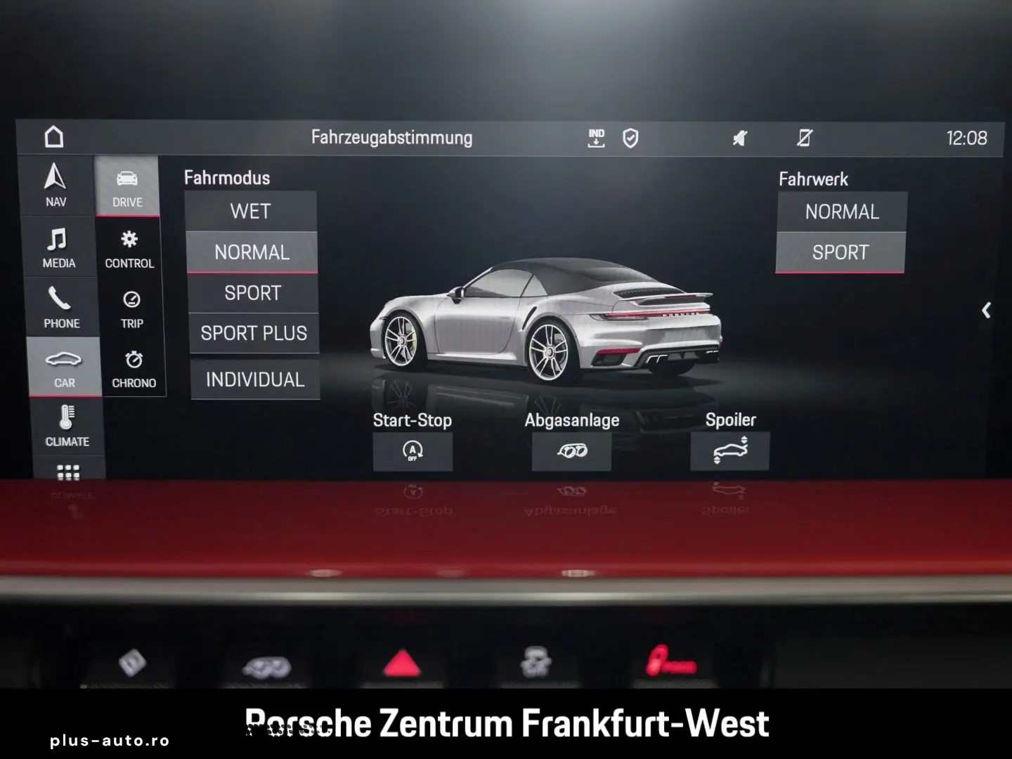 PORSCHE 992 911 Turbo S Cabriolet Sportabgasanlage BOSE