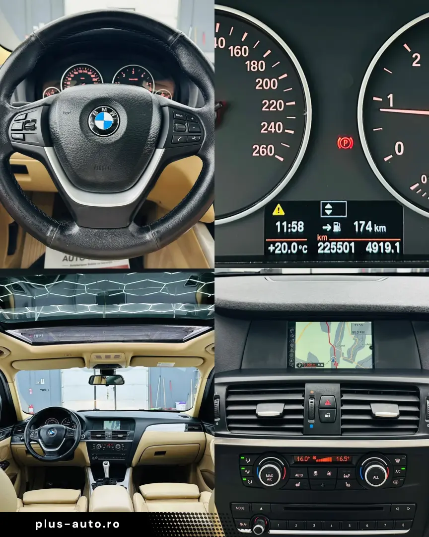 BMW X3 2013 2.0D E5 Garantie 12 Luni Rate Avans 0 Doar Cu Bu