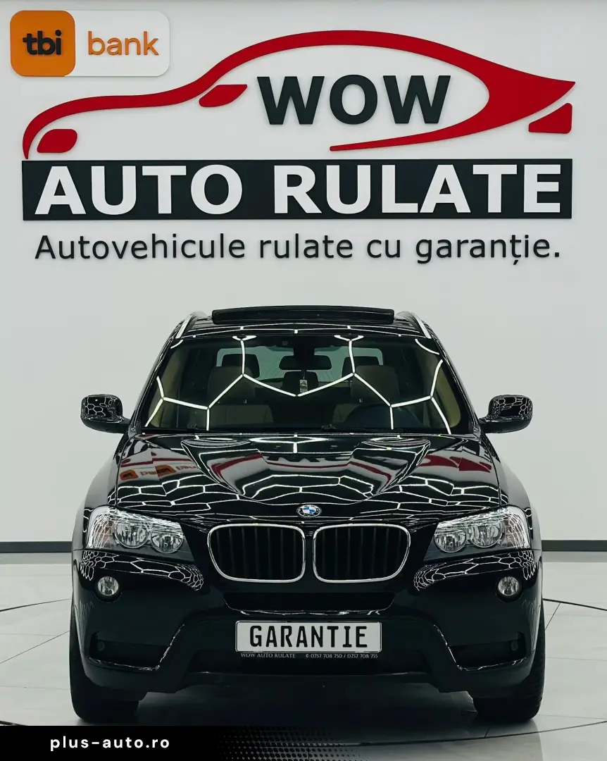 BMW X3 2013 2.0D E5 Garantie 12 Luni Rate Avans 0 Doar Cu Bu