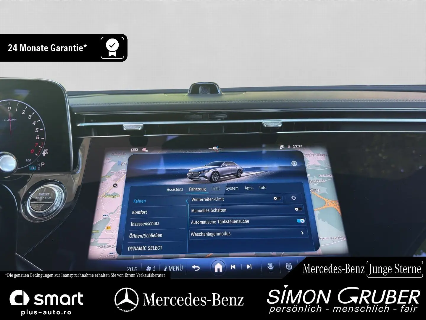 MERCEDES-BENZ E 300e AMG Pano Superscreen HUD Burm