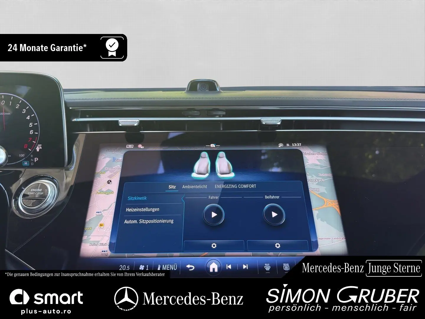 MERCEDES-BENZ E 300e AMG Pano Superscreen HUD Burm