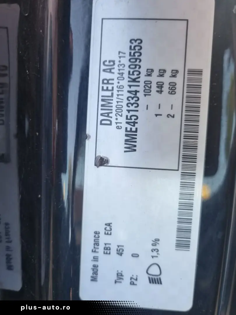Smart fortwoo  benzina  automat