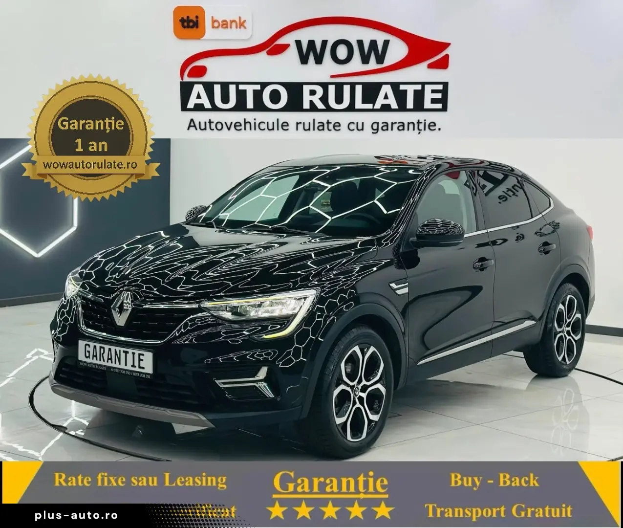 RENAULT Arkana 2022 1.3i E6 Garantie 12 Luni Rate Avans 0 Do