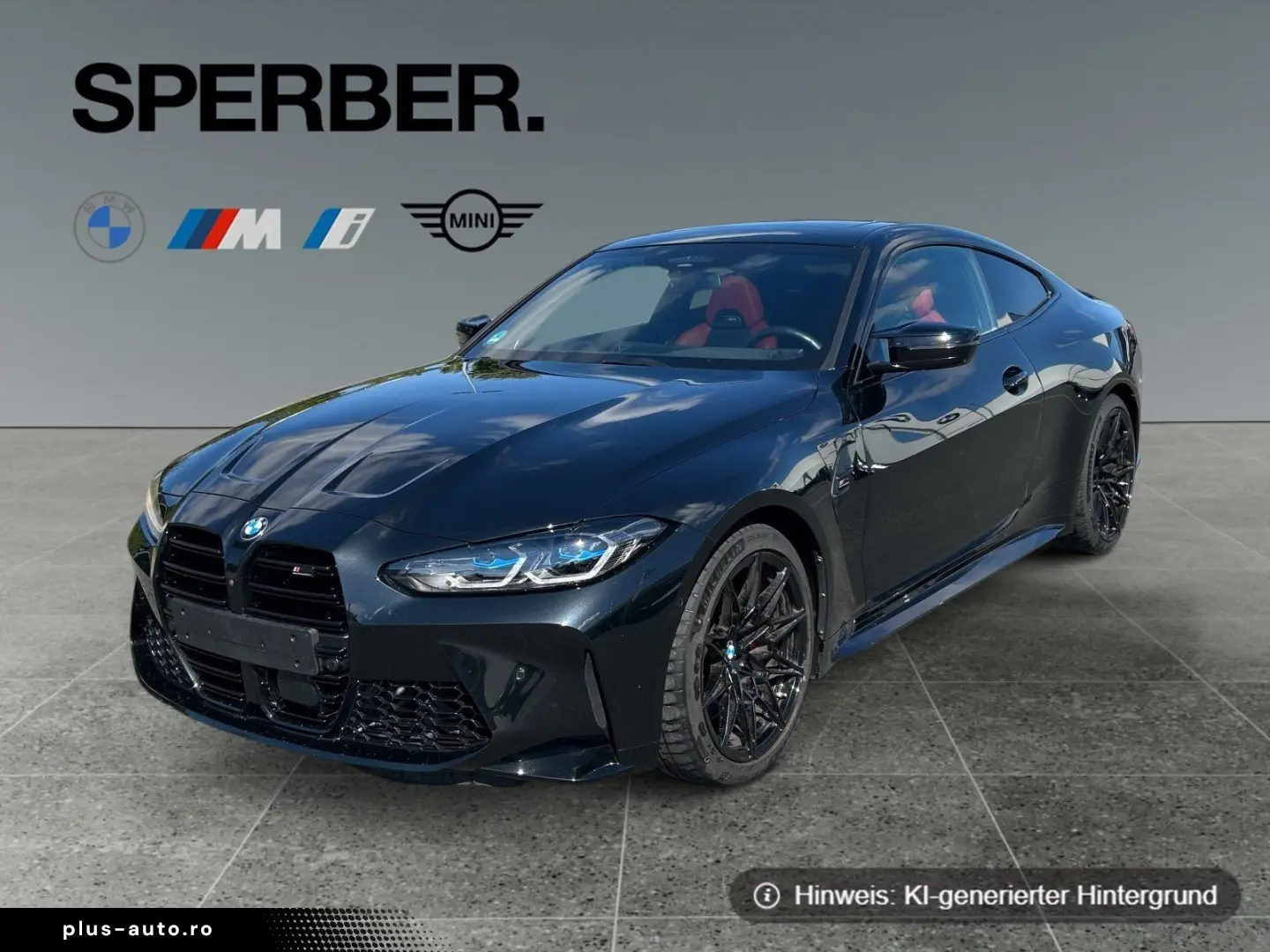BMW M4 Competition Glasdach Sitzbelüftung Driving A