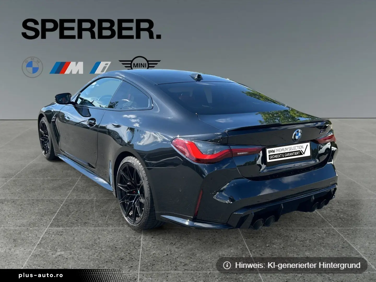 BMW M4 Competition Glasdach Sitzbelüftung Driving A