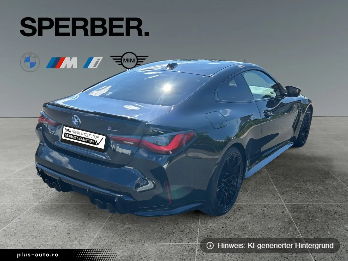 BMW M4 Competition Glasdach Sitzbelüftung Driving A