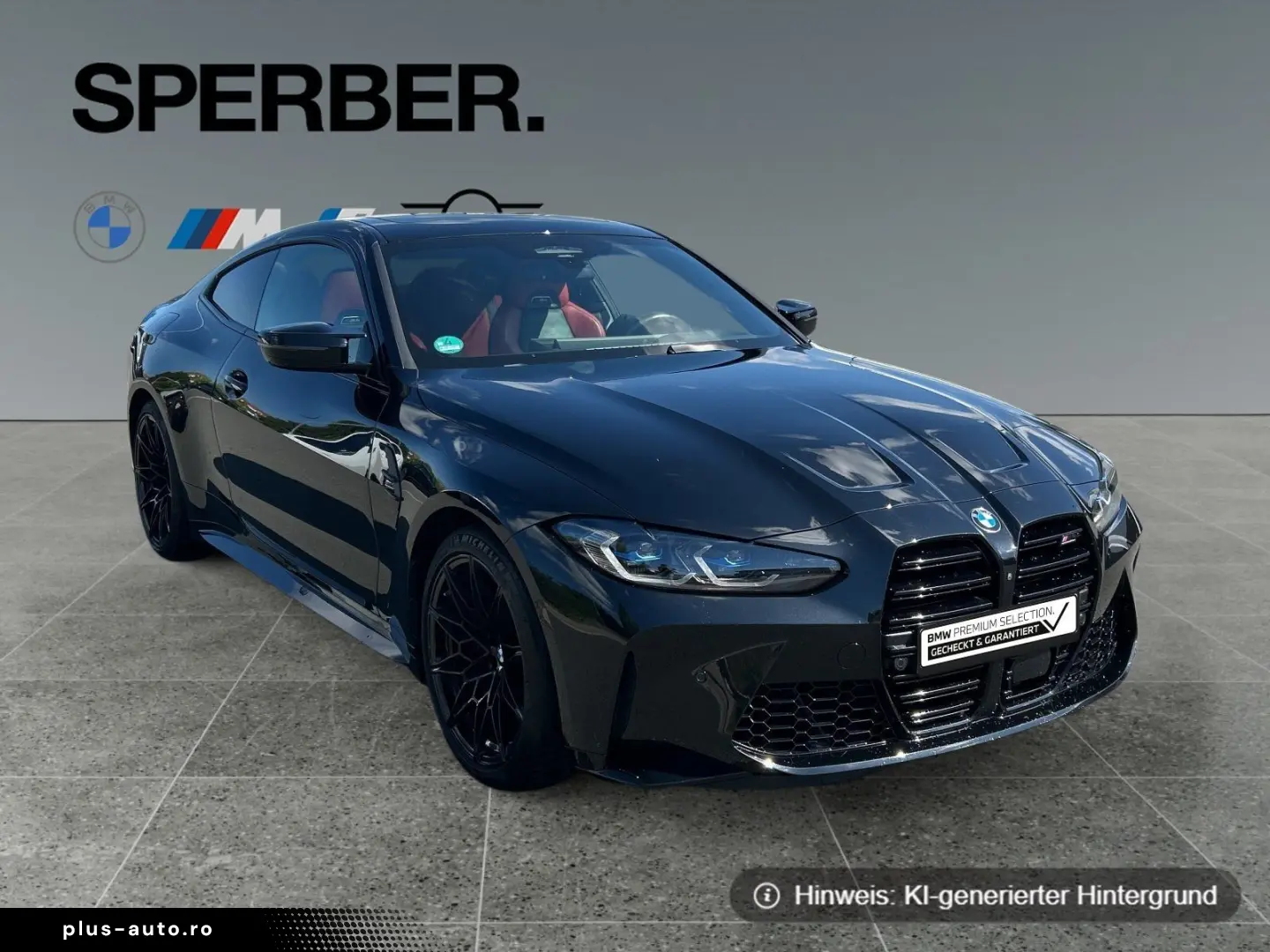 BMW M4 Competition Glasdach Sitzbelüftung Driving A