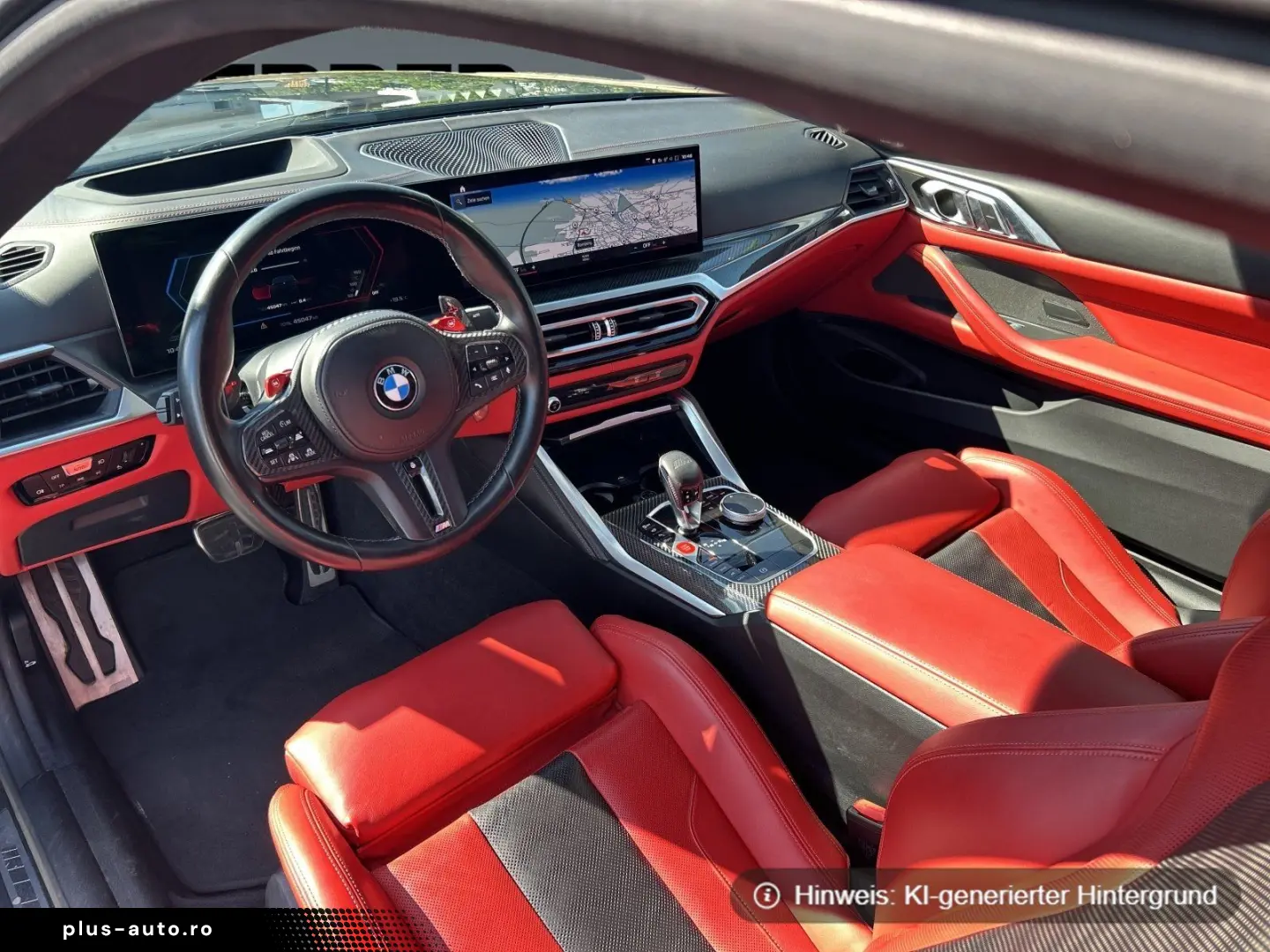 BMW M4 Competition Glasdach Sitzbelüftung Driving A