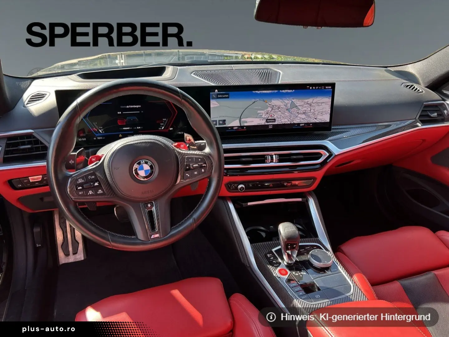 BMW M4 Competition Glasdach Sitzbelüftung Driving A