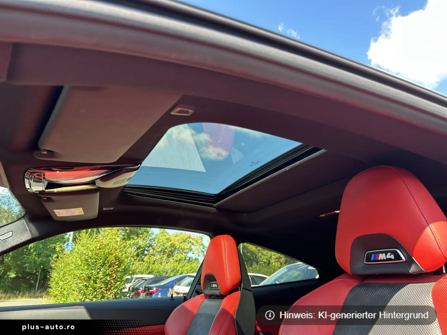 BMW M4 Competition Glasdach Sitzbelüftung Driving A